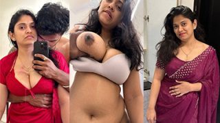 Telugu Cheater Mallu Wife Blowjob – Riding Sex With BF
